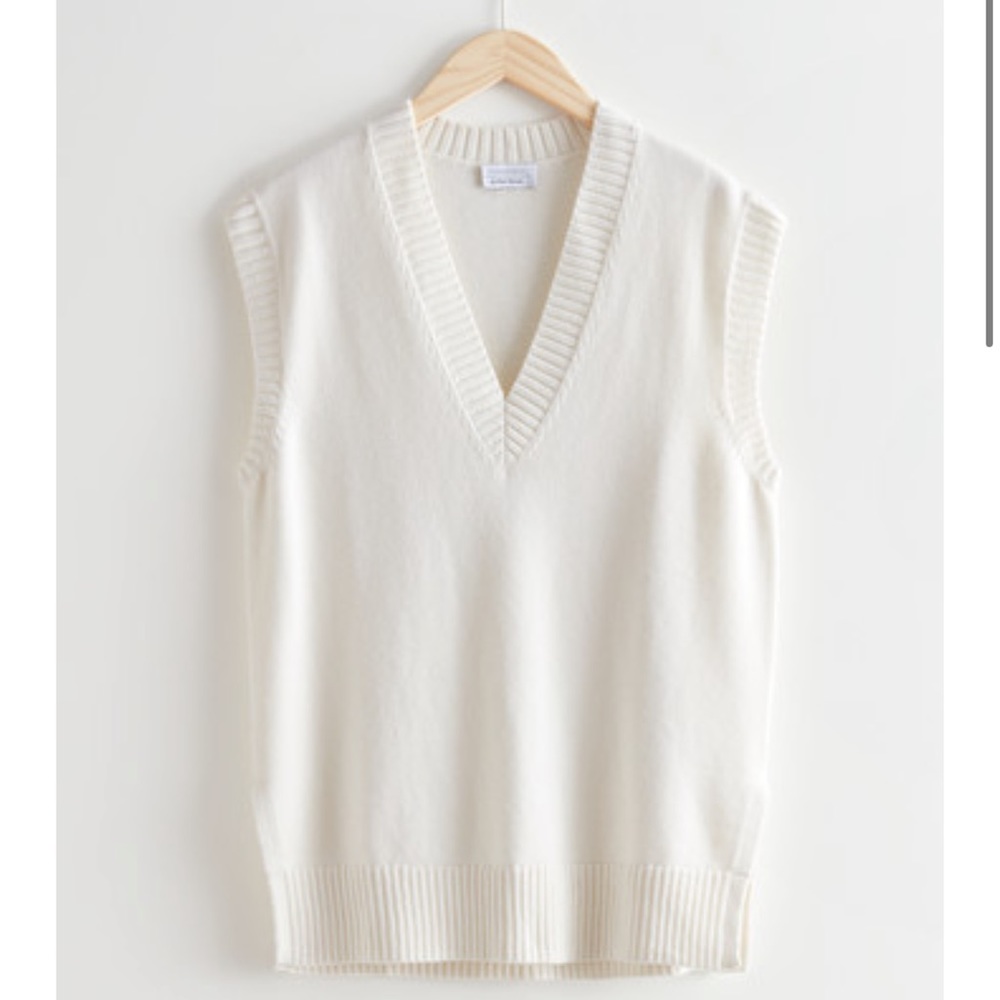 And Other Stories Oversized sweater vest